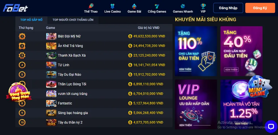 Khuyến mãi đá gà 89win